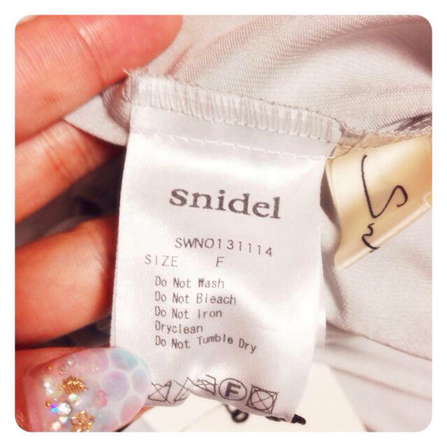 SNIDEL(スナイデル)の新品♡ニットコンビプリーツワンピース♡ レディースのワンピース(ミニワンピース)の商品写真