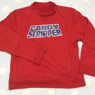 キャンディーストリッパー(Candy Stripper)のキャンスパ♡レッドトレーナー(トレーナー/スウェット)