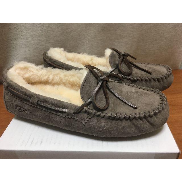 【新品未使用】UGG DAKOTA ダコタ スリッポン モカシン グレー23.0