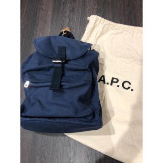 A.P.C - A.P.C. リュック・バックパック 未使用美品の通販 by J's shop