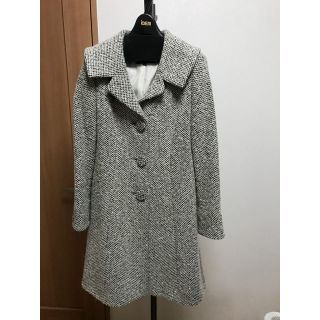 ハナエモリ(HANAE MORI)のハナエモリ ツイードコート(ロングコート)