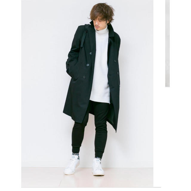 ユニクロU ブロックテックコート L ブラック 黒 ユニクロユー UNIQLO