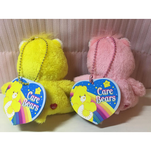 CareBears(ケアベア)のケアベア キーホルダー 2つセット エンタメ/ホビーのおもちゃ/ぬいぐるみ(キャラクターグッズ)の商品写真