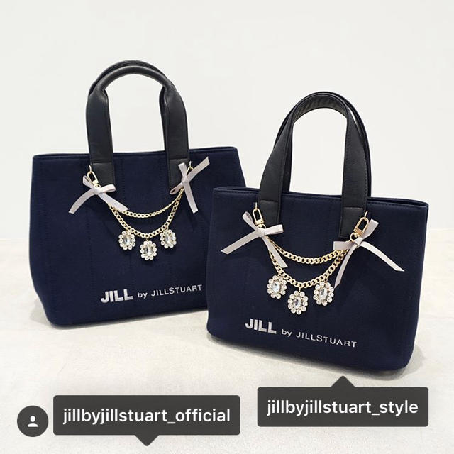 JILL by JILLSTUART ジュエル リボン トートバッグ