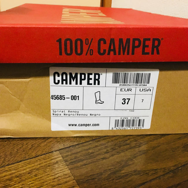 CAMPER(カンペール)のCAMPER カンペール ブーツ 37 レディースの靴/シューズ(ブーツ)の商品写真