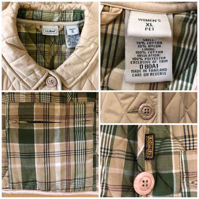 L.L.Bean(エルエルビーン)のL.L.Bean〈エルエルビーン〉 キルティングジャケット＊XL＊送料込 レディースのジャケット/アウター(その他)の商品写真