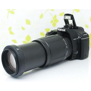 ペンタックス(PENTAX)の★迫力ある300mm！手ぶれ補正＋スマホ転送♪☆ペンタックス K-m★(デジタル一眼)