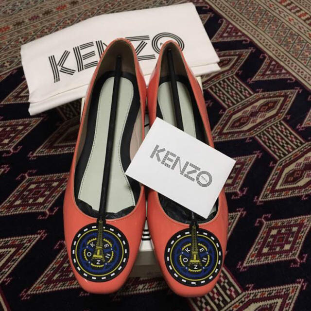 KENZO(ケンゾー)のセール!新品未使用☆ KENZO ケンゾー バレエシューズ 24㎝ レディースの靴/シューズ(バレエシューズ)の商品写真