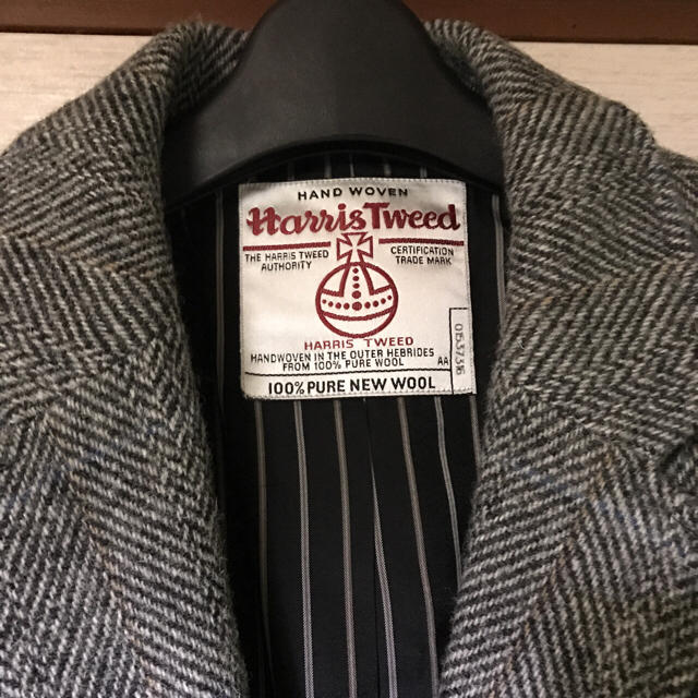 Harris Tweed(ハリスツイード)のハリスツイード ジャケットLサイズ【最終値下げ】 レディースのジャケット/アウター(テーラードジャケット)の商品写真