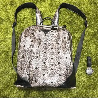 値下げしました！mcm リュック 難あり(バッグパック/リュック)