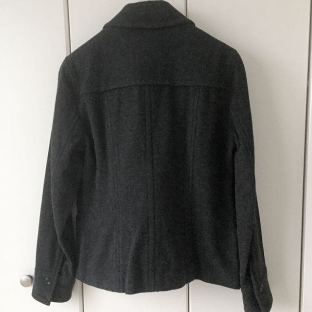 UNTITLED(アンタイトル)のアンタイトル ウールジャケット コート ダークグレー 42 レディースのジャケット/アウター(ロングコート)の商品写真