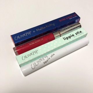 カラーポップ(colourpop)の【限定】【セット】カラーポップ  ハローキティ グロス など(リップグロス)