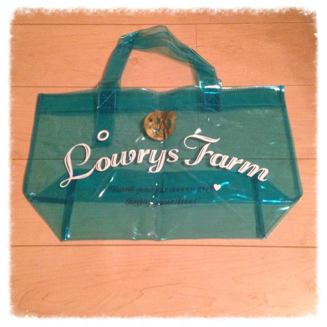 LOWRYS FARM(ローリーズファーム)のノベルティー クリアバック レディースのバッグ(トートバッグ)の商品写真