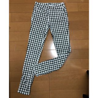 ザラ(ZARA)のZARA千鳥柄スキニー(スキニーパンツ)