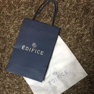 エディフィス(EDIFICE)の《ミントさま専用》EDIFICE(エディフィス) ショップ袋(ショップ袋)