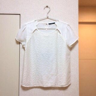 アンデミュウ(Andemiu)のAndemiu♡レーストップス(Tシャツ(半袖/袖なし))