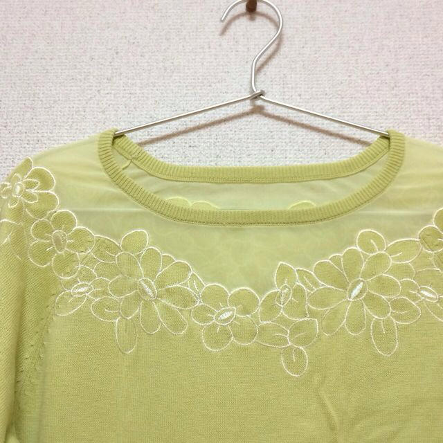 Rirandture(リランドチュール)のRirandture♡花刺繍トップス レディースのトップス(ニット/セーター)の商品写真