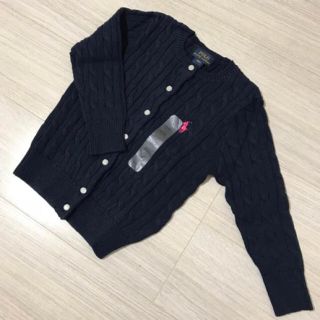 ラルフローレン(Ralph Lauren)の★新品★ラルフローレン★ニット★カーディガン★4T★110★ネイビー(カーディガン)