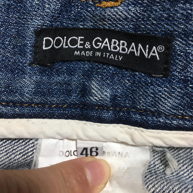 DOLCE&GABBANA(ドルチェアンドガッバーナ)のドルチェ&ガッバーナ スタッズ 46 メンズのパンツ(デニム/ジーンズ)の商品写真