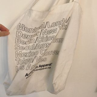 アメリカンアパレル(American Apparel)の限定✦非売品、レアアイテム✦アメアパ American apparel/トート(トートバッグ)