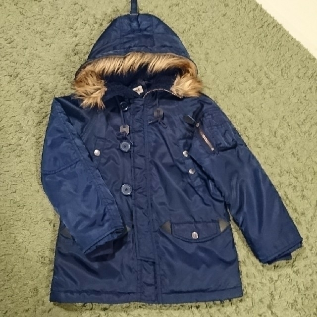 AVIREX(アヴィレックス)のAvirex 130 ネイビー キッズ/ベビー/マタニティのキッズ服男の子用(90cm~)(ジャケット/上着)の商品写真