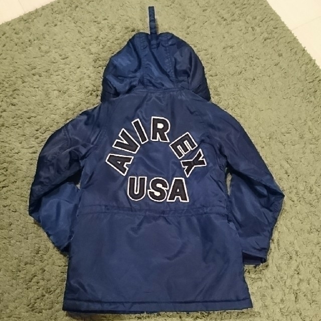 AVIREX(アヴィレックス)のAvirex 130 ネイビー キッズ/ベビー/マタニティのキッズ服男の子用(90cm~)(ジャケット/上着)の商品写真