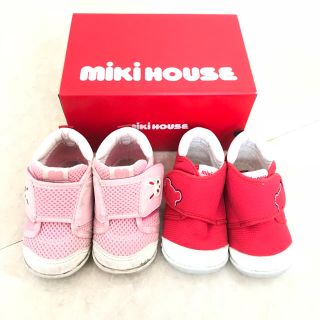 ミキハウス(mikihouse)のミキハウス 靴 12.5cm 赤一足(スニーカー)