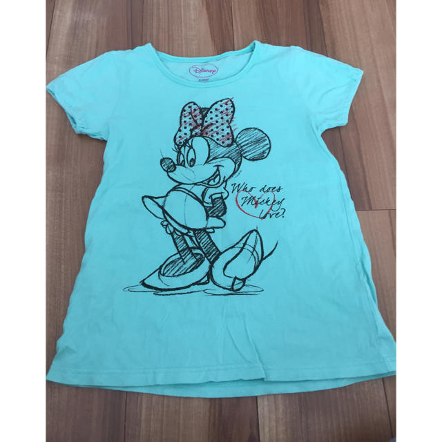 Disney(ディズニー)の最終値下げ✨ディズニー ミニー Tシャツ キッズ/ベビー/マタニティのキッズ服女の子用(90cm~)(Tシャツ/カットソー)の商品写真