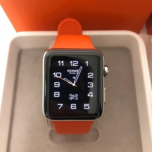 Apple(アップル)の42mm Apple watch series2 HERMES スマホ/家電/カメラのスマートフォン/携帯電話(その他)の商品写真