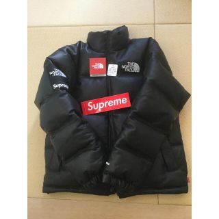 シュプリーム(Supreme)のアルプス様専用 シュプリーム ノースフェイス レザーヌプシ M(ダウンジャケット)