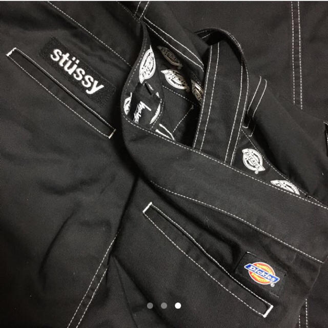 STUSSY - オーバーオールの通販 by しょーゆ。's shop|ステューシー