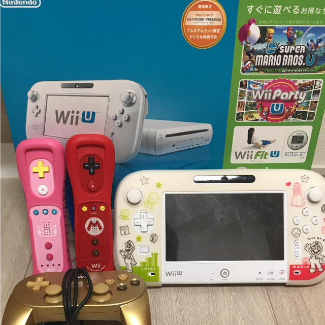 Wii U(ウィーユー)のwii U 本体セット エンタメ/ホビーのゲームソフト/ゲーム機本体(家庭用ゲーム機本体)の商品写真