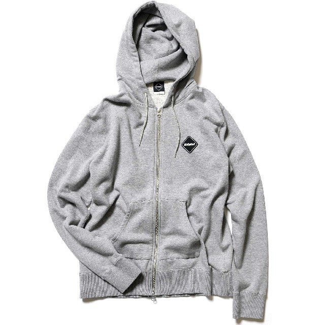 F.C.R.B.(エフシーアールビー)のFCRB BIG LOGO ZIP UP HOODY L メンズのトップス(パーカー)の商品写真