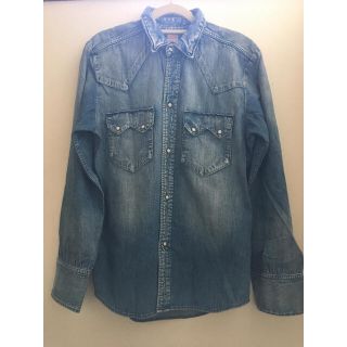 デニムダンガリー(DENIM DUNGAREE)の美品デニム&ダンガリーデニムシャツ170cm(Gジャン/デニムジャケット)