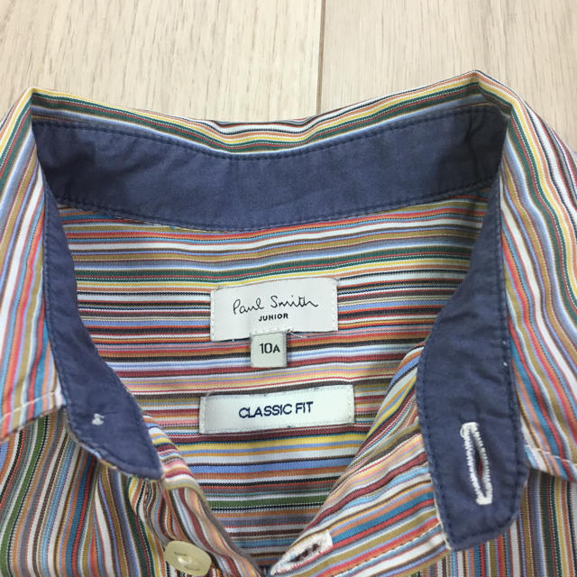 Paul Smith(ポールスミス)のポールスミス ジュニア シャツ キッズ/ベビー/マタニティのキッズ服男の子用(90cm~)(ブラウス)の商品写真