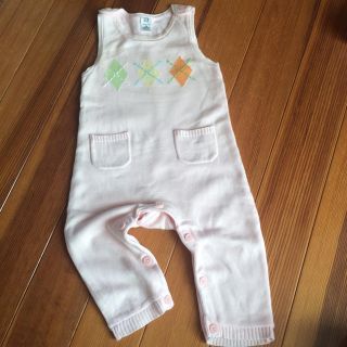 ベビーギャップ(babyGAP)の70☆コットンサロペット(カバーオール)