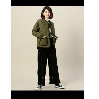 ビューティアンドユースユナイテッドアローズ(BEAUTY&YOUTH UNITED ARROWS)の今期美品 BEATY&YOUTH UNITEDARROWSのキルティングブルゾン(ブルゾン)