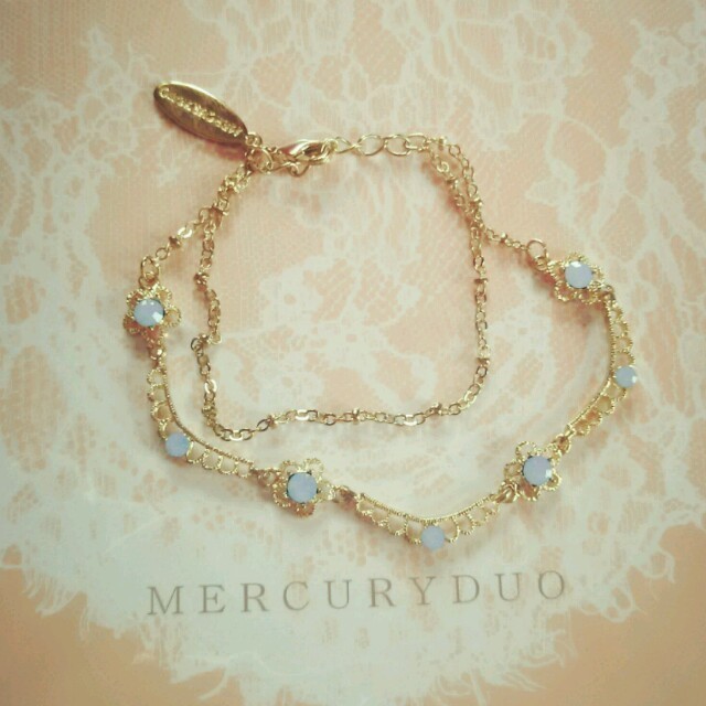 MERCURYDUO(マーキュリーデュオ)の☆ﾏｷｭﾘｰﾌﾞﾚｽ☆ レディースのアクセサリー(ブレスレット/バングル)の商品写真