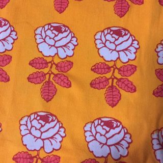 マリメッコ(marimekko)のaqua様専用 マリメッコ ヴィヒキルース ヴィンテージ オレンジ ハギレ(生地/糸)