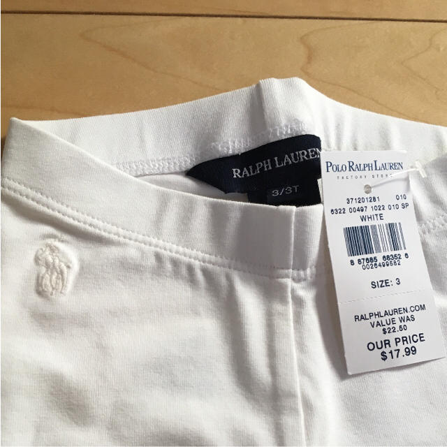 Ralph Lauren(ラルフローレン)の＊新品未使用＊ ラルフ ローレン パンツ 3T キッズ/ベビー/マタニティのキッズ服女の子用(90cm~)(パンツ/スパッツ)の商品写真