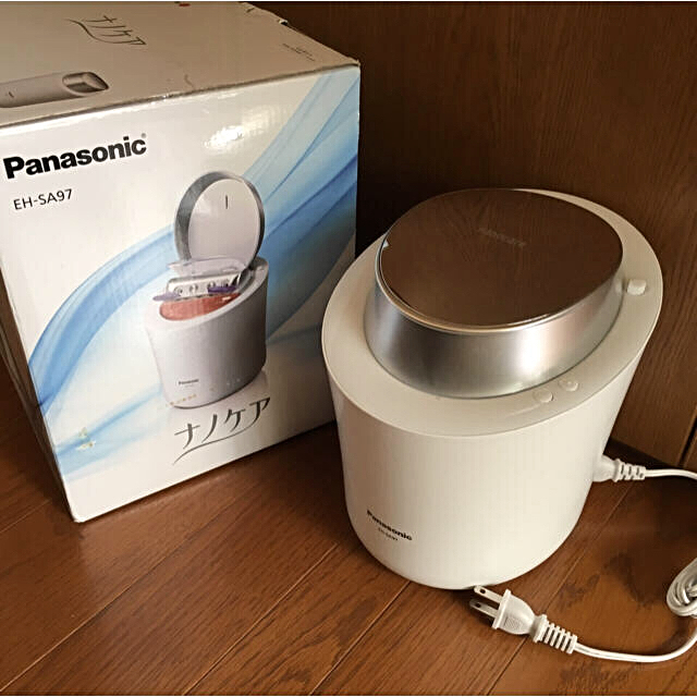 Panasonic(パナソニック)の美品☆ナノケア スチーマー パナソニック SA97 スマホ/家電/カメラの美容/健康(フェイスケア/美顔器)の商品写真