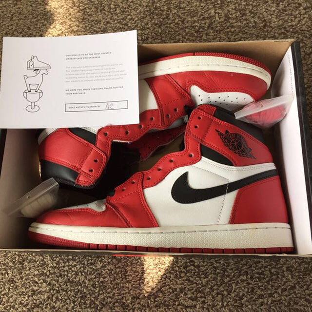 人気が高い NIKE AIR JORDAN 1 og chicago スニーカー - zoopalic.com