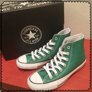 コンバース(CONVERSE)のコンバース ALL STAR 100 COLORS HI グリーン(スニーカー)