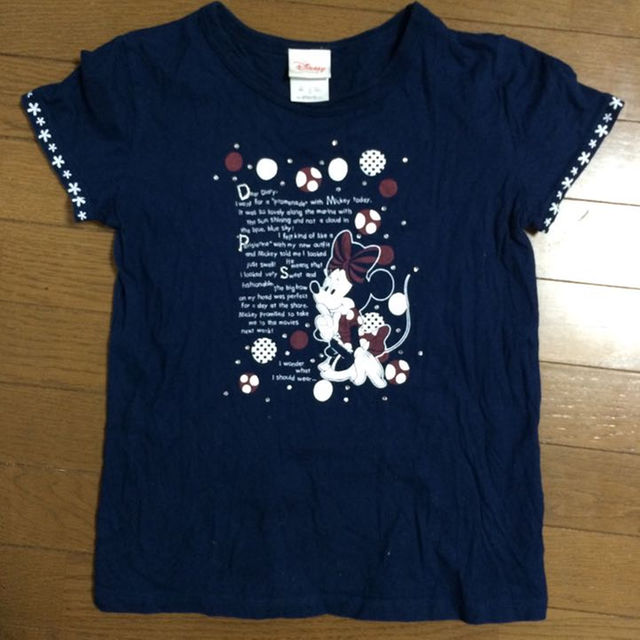 Disney(ディズニー)の【再値下げしました】ミニーマウス スポーティTシャツ レディースのトップス(Tシャツ(半袖/袖なし))の商品写真