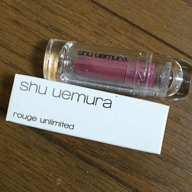 shu uemura(シュウウエムラ)の【最終値下】shu uemura ルージュ アンリミテッド PK347 コスメ/美容のベースメイク/化粧品(口紅)の商品写真