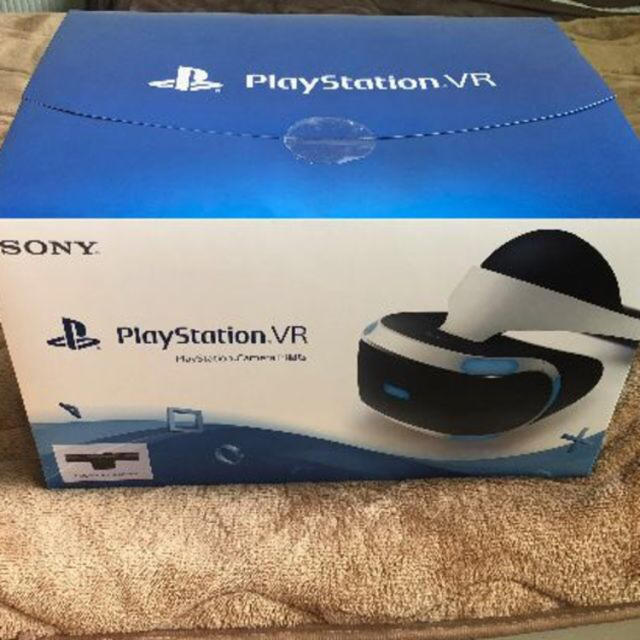 PlayStation VR(プレイステーションヴィーアール)のプレイステーションVR カメラ同梱版 値下げ不可 エンタメ/ホビーのゲームソフト/ゲーム機本体(家庭用ゲーム機本体)の商品写真