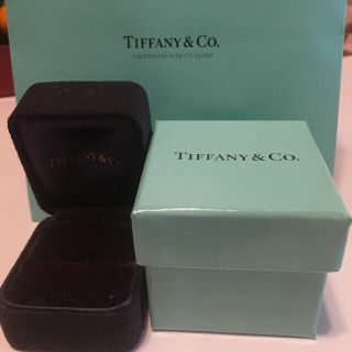 ティファニー(Tiffany & Co.)のティファニー 指輪ケース 空箱 ショップ袋(ショップ袋)