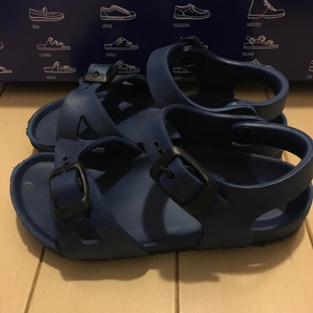 BIRKENSTOCK(ビルケンシュトック)のpoteta様専用 最終値下げ‼︎ビルケンサンダル16センチ☺︎ キッズ/ベビー/マタニティのキッズ靴/シューズ(15cm~)(サンダル)の商品写真