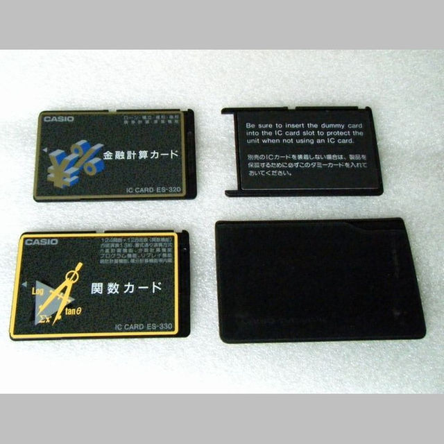 CASIO(カシオ)の値下げ：【珍品】カシオ 電子手帳用IC CARD 2枚【中古】 スマホ/家電/カメラのスマホ/家電/カメラ その他(その他)の商品写真