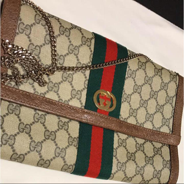 Gucci(グッチ)の正規品Old GUCCI ショルダーバッグ   レディースのバッグ(ショルダーバッグ)の商品写真